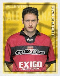 Sticker David di Michele - Calcio 1998-1999 - Merlin