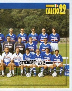 Sticker La Squadra - Calcio 1998-1999 n. 340 - Merlin