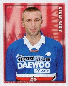 Cromo Nenad Sakic - Calcio 1998-1999 - Merlin