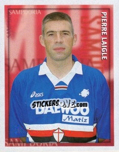 Sticker Pierre Laigle - Calcio 1998-1999 - Merlin