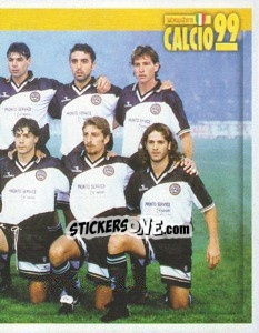 Sticker La Squadra - Calcio 1998-1999 n. 364 - Merlin