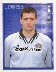 Sticker Luigi Turci - Calcio 1998-1999 - Merlin