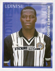 Sticker Mohammed Gargo - Calcio 1998-1999 - Merlin