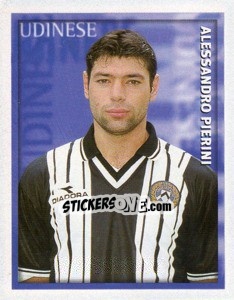 Figurina Alessandro Pierini - Calcio 1998-1999 - Merlin
