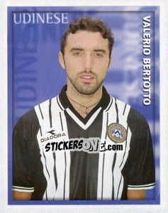 Figurina Valerio Bertotto - Calcio 1998-1999 - Merlin