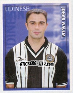 Figurina Johan Walem - Calcio 1998-1999 - Merlin