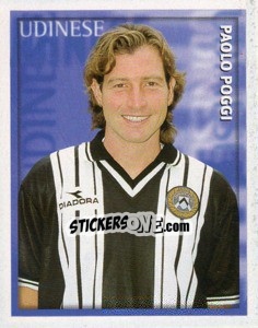 Cromo Paolo Poggi - Calcio 1998-1999 - Merlin