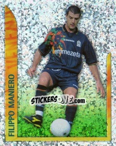 Sticker Filippo Maniero (Superstars in Azione) - Calcio 1998-1999 - Merlin