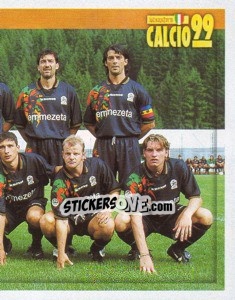 Figurina La Squadra - Calcio 1998-1999 - Merlin