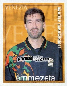Sticker Daniele Carnasciali - Calcio 1998-1999 - Merlin