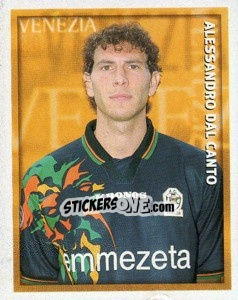 Figurina Alessandro dal Canto - Calcio 1998-1999 - Merlin