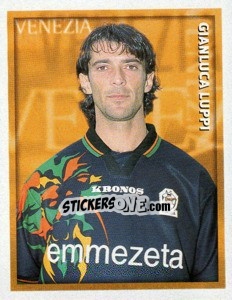 Sticker Gianluca Luppi - Calcio 1998-1999 n. 395 - Merlin