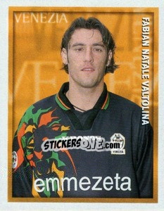 Figurina Fabian Natale Valtolina - Calcio 1998-1999 - Merlin