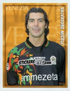 Figurina Salvatore Miceli - Calcio 1998-1999 - Merlin