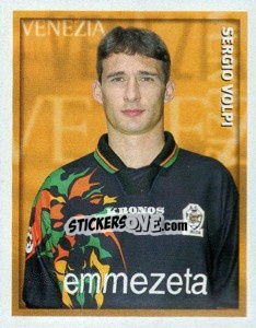 Figurina Sergio Volpi - Calcio 1998-1999 - Merlin