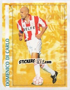 Figurina Domenico di Carlo (Superstars in Azione) - Calcio 1998-1999 - Merlin