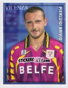 Figurina Pierluigi Brivio - Calcio 1998-1999 - Merlin