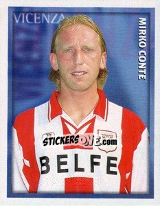 Sticker Mirko Conte - Calcio 1998-1999 n. 416 - Merlin