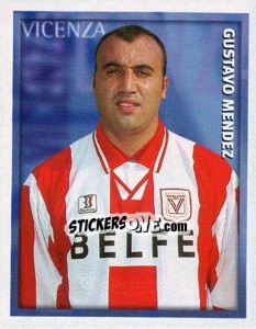 Cromo Gustavo Mendez - Calcio 1998-1999 - Merlin