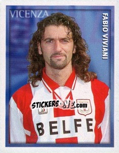 Figurina Fabio Viviani - Calcio 1998-1999 - Merlin
