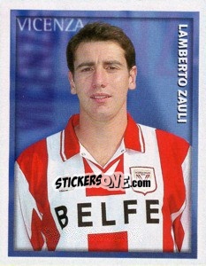 Sticker Lamberto Zauli - Calcio 1998-1999 - Merlin