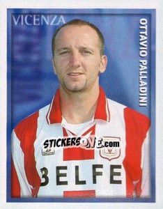 Figurina Ottavio Palladini - Calcio 1998-1999 - Merlin