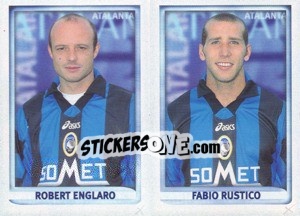 Sticker Englaro / Rustico  - Calcio 1998-1999 - Merlin