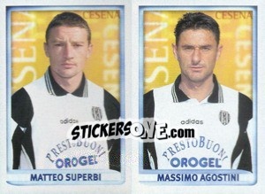 Sticker Superbi / Agostini  - Calcio 1998-1999 - Merlin