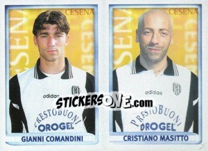 Figurina Comandini / Masitto  - Calcio 1998-1999 - Merlin