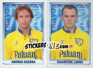 Cromo Guerra / Lanna  - Calcio 1998-1999 - Merlin