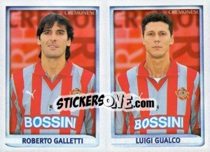 Sticker Galletti / Gualco  - Calcio 1998-1999 - Merlin