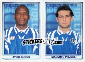 Figurina Bosun / Pizzulli  - Calcio 1998-1999 - Merlin