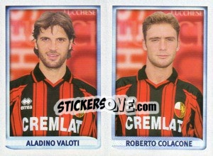 Cromo Valoti / Colacone  - Calcio 1998-1999 - Merlin