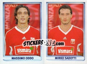 Figurina Oddo / Sadotti  - Calcio 1998-1999 - Merlin