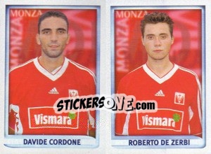 Cromo Cordone / De Zerbi  - Calcio 1998-1999 - Merlin
