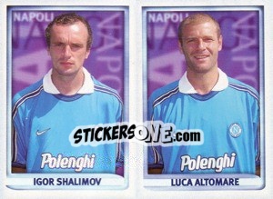 Sticker Shalimov / Altomare  - Calcio 1998-1999 - Merlin
