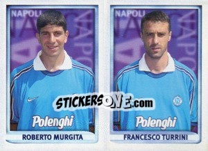 Figurina Murgita / Turrini  - Calcio 1998-1999 - Merlin
