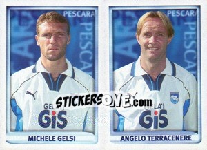 Sticker Gelsi / Terracenere  - Calcio 1998-1999 - Merlin