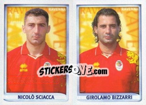 Cromo Sciacca / Bizzarri  - Calcio 1998-1999 - Merlin