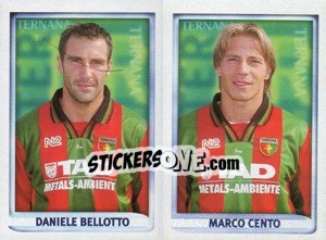 Cromo Bellotto / Cento  - Calcio 1998-1999 - Merlin
