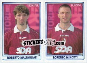 Cromo Maltagliati / Minotti  - Calcio 1998-1999 - Merlin