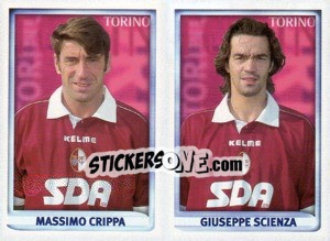 Cromo Crippa / Scienza  - Calcio 1998-1999 - Merlin