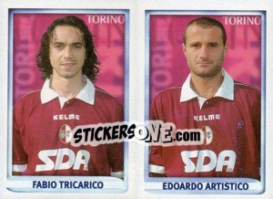 Sticker Tricarico / Artistico  - Calcio 1998-1999 - Merlin