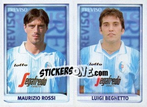 Figurina M.Rossi / Beghetto  - Calcio 1998-1999 - Merlin