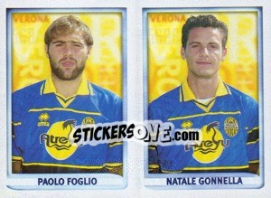 Figurina Foglio / Gonnella  - Calcio 1998-1999 - Merlin