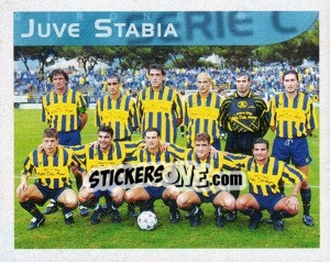 Cromo Squadra Juve Stabia - Calcio 1998-1999 - Merlin