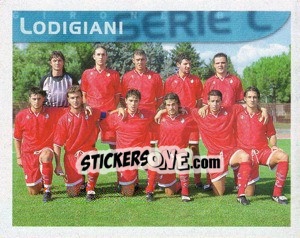 Cromo Squadra Lodigiani - Calcio 1998-1999 - Merlin