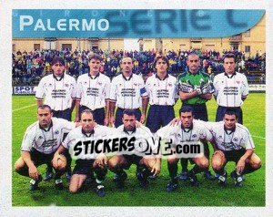 Figurina Squadra Palermo - Calcio 1998-1999 - Merlin