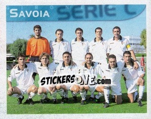 Figurina Squadra Savoia - Calcio 1998-1999 - Merlin