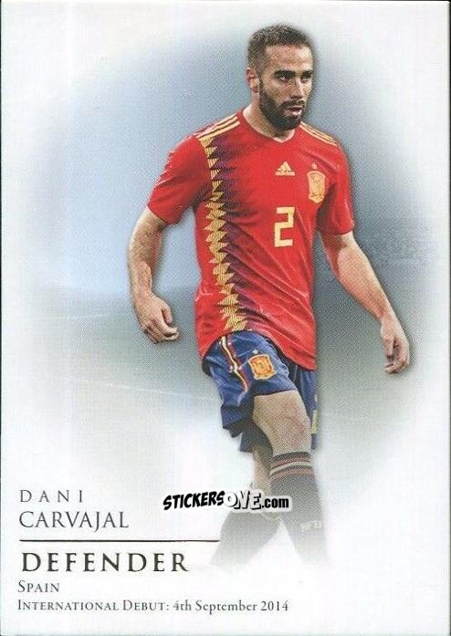 Cromo Dani Carvajal - World Football UNIQUE 2018
 n. 13 - Futera